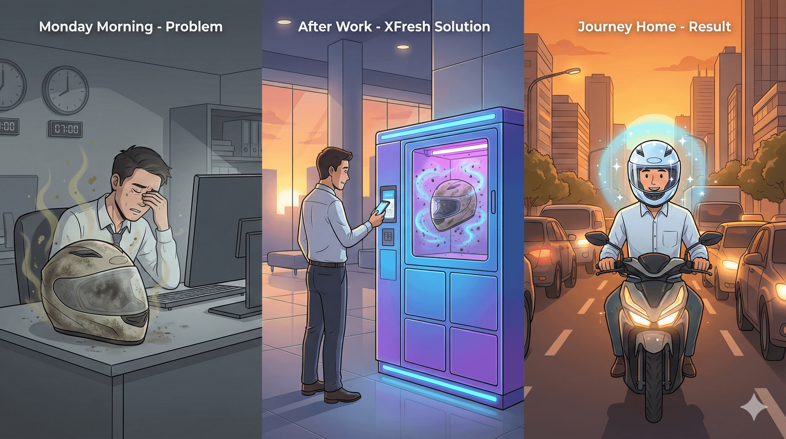 Cover image for Baru Pulang Touring Isra Mi'raj? Jangan Bawa Bakteri Ke Kantor Hari Ini!