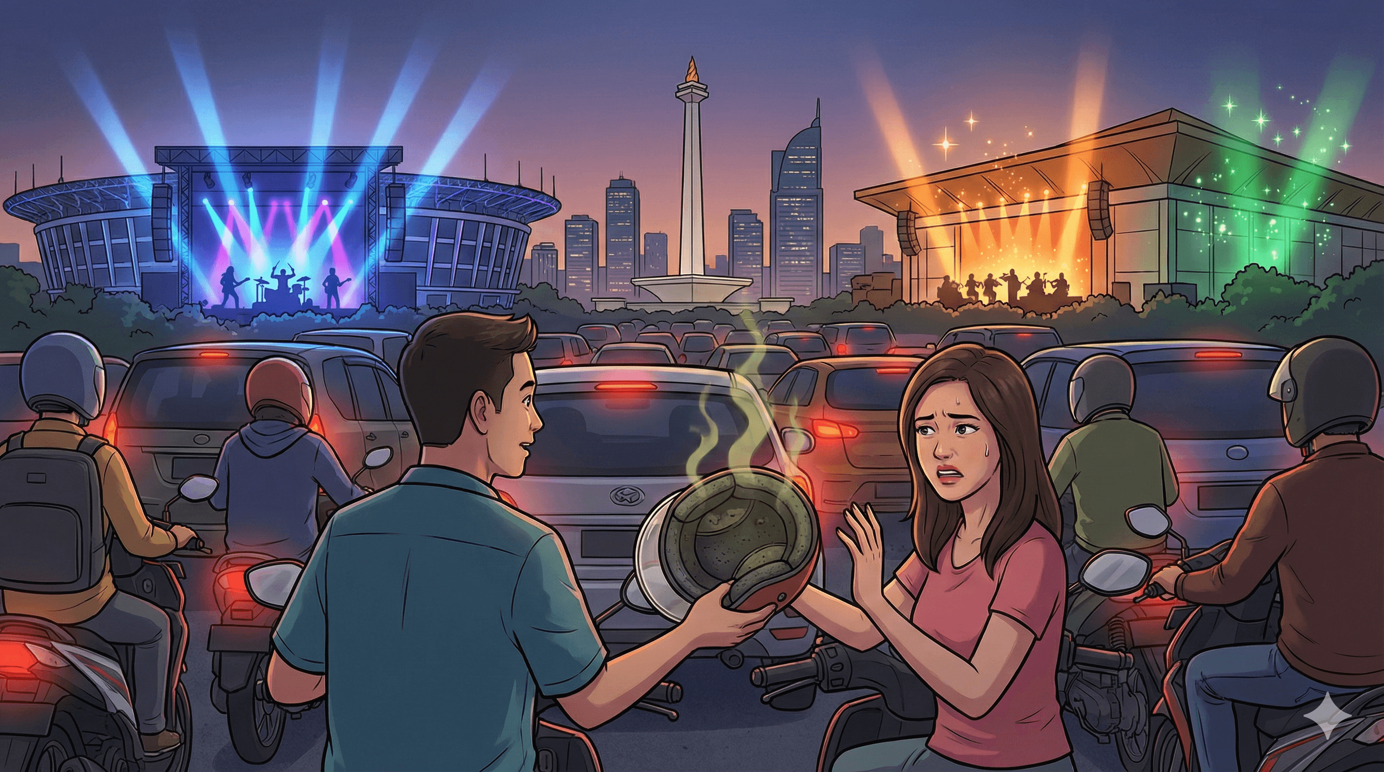 Cover image for Padi Reborn dan Harry Potter Menguasai Jakarta, Jangan Biarkan Helm Apek Merusak Suasana