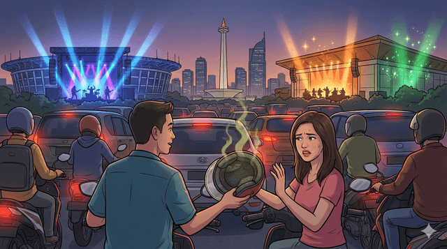 Cover image for Padi Reborn dan Harry Potter Menguasai Jakarta, Jangan Biarkan Helm Apek Merusak Suasana