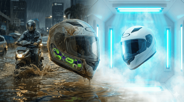 Cover image for Helm Kecebur Banjir di Daan Mogot & Kemang? Awas, Jemur Doang Gak Cukup.