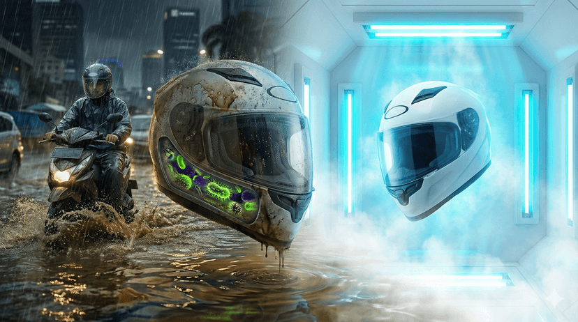 Cover image for Helm Kecebur Banjir di Daan Mogot & Kemang? Awas, Jemur Doang Gak Cukup.